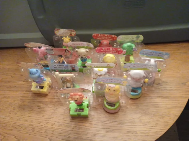 Solar Powered Dancing Toy Bobbleheads Various Characters *Lot of 14* NEW