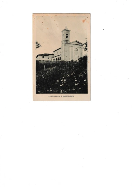 collezionismo cartolina Lombardia Bergamo S Bartolomeo santuario fp vg 1939
