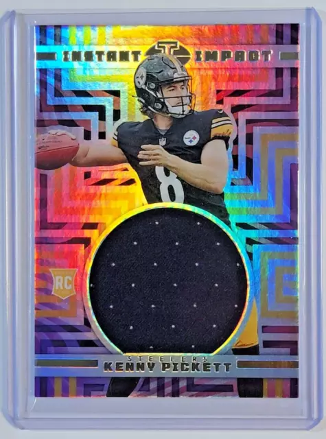 2022 Illusions Instant Impact Kenny Pickett RC Patch Pittsburgh Steelers II-KP