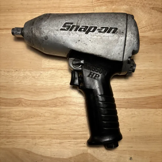 Snap On 1/2” Air Pneumatic Impact Wrench IM6500HP IM6500 Working