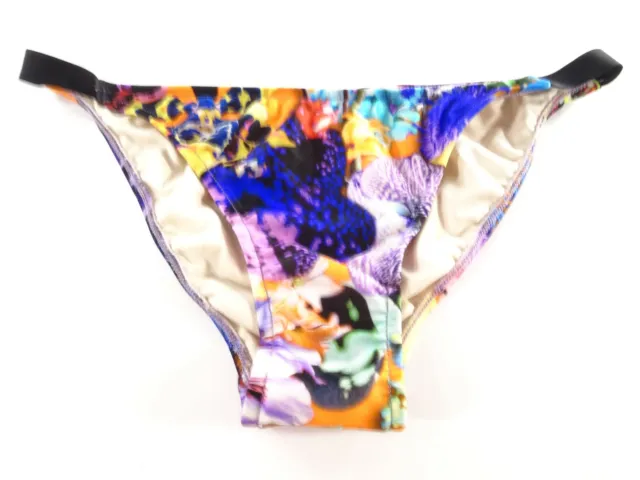 Milly Cabana Women's Print Elastic Bikini Bottoms NWOT 98 Sz S