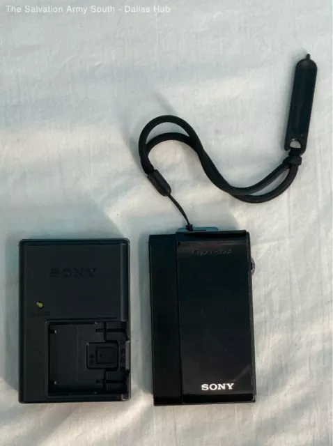 Sony Cybershot DSC-T900 12.1 Mega Pixel Digital Camera w/ Charger -Tested, Works