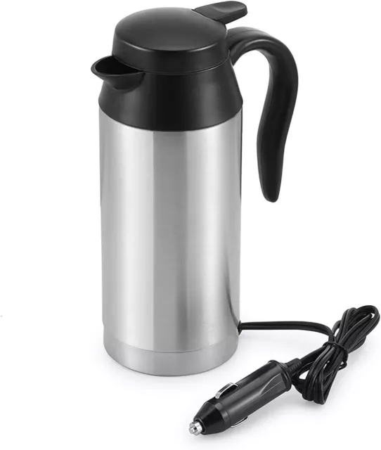 Calentador De Agua Cafetera Tetera Portatil Con Conexion Para Carro Auto 12V.