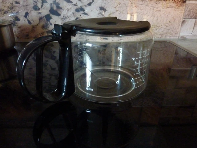 Braun Kaffeekanne Glas mit Deckel KFK47 10Tassen