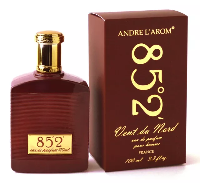 VENT DU NORD 85°2' Eau de parfum made in France for men 100ml / 3.3 fl oz