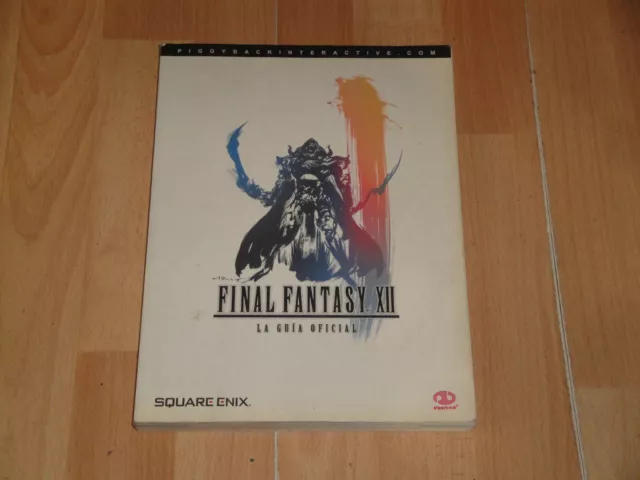Final Fantasy 12 Xii De Square - Enix Guia Oficial Piggyback Usada Buen Estado