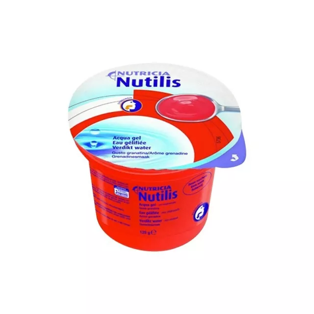 NUTRICIA ITALIA nutilis acqua gel granatina bevanda gelificata 125 g 12 pezzi