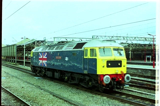 35MM RAILWAY COLOUR Negative Class 47 580 at Crewe £1.75 - PicClick UK