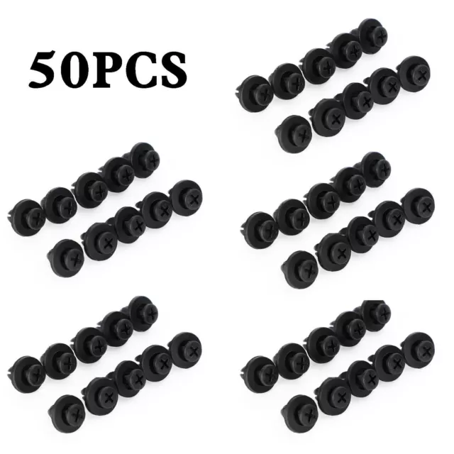 50x 6mm Fairing Clip Screw Rivets Panel Trim For Suzuki GSX, Burgman, V-Strom A1