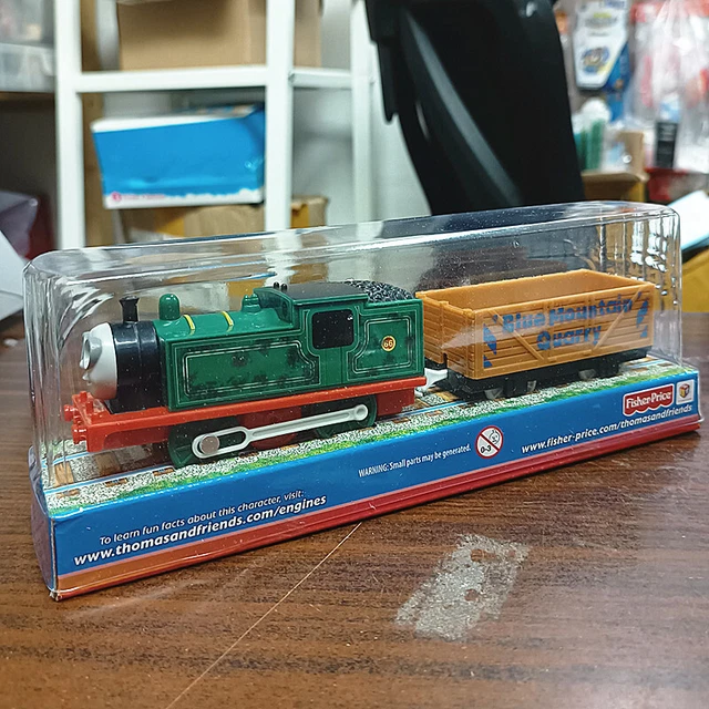 BOX TRACKMASTER THOMAS And His Motorized Toy Train - Whiff + Truck $53. ...