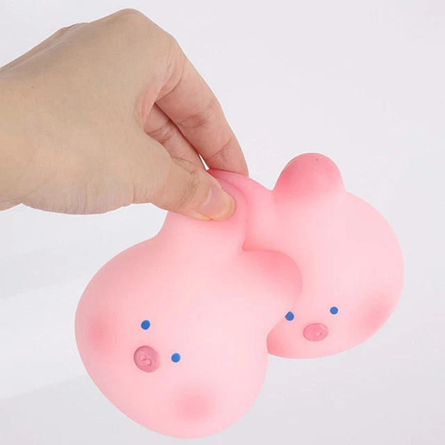 Squeezing Toy Cute Cartoon Piggy Toys Anti Stress Fidget Toy Gift Lot I8 3