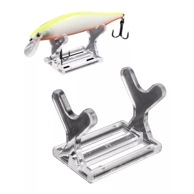 FOR FISHING TACKLE Shop Must Have Plastic Lure Display with a V