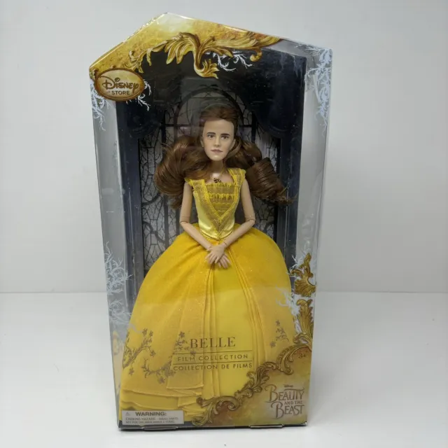 Disney Store Beauty & The Beast BELLE FILM COLLECTION DOLL 11.5" Live Action NIB