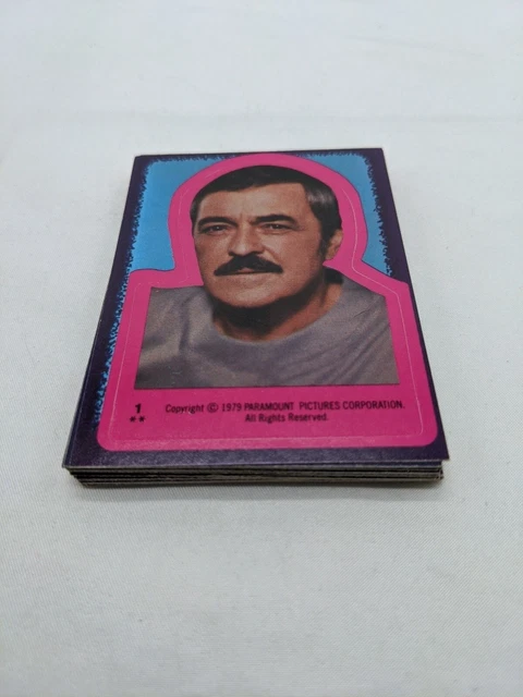 Complete Set Of (25) Topps Star Trek The Motion Picture Trading Card Stickers Complete Set Of (25) Topps Star Trek The Motion Picture Trading Card Stickers