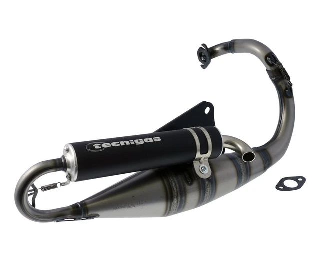 Pot d'échappement TECNIGAS Triops pour Peugeot vertical 50 Scooter