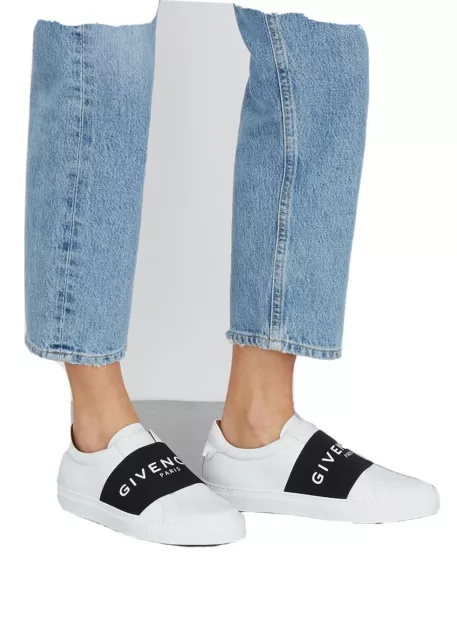Givenchy knot sales elastic leather trainers