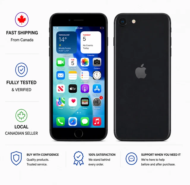 APPLE IPHONE 15 128GB Black - Like New - Open Box - 100% Battery