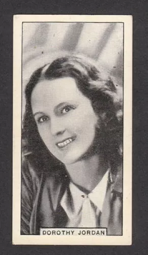 Dorothy Jordan Scarce 1930s Albert Cigarette Card