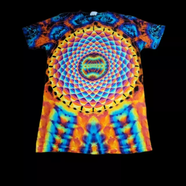 One of a kind Tie dye Men's MEDIUM. Mandala Custom Tie Dye grateful dead.