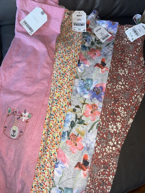 bnwt next girls legging bundle age 5-6 3