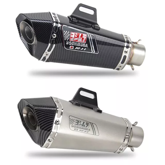 SILENCIEUX D ÉCHAPPEMENT Universel pour Moto Yoshimura 51 mm, FZ1, R6, R15,  R3.. EUR 95,99 - PicClick FR