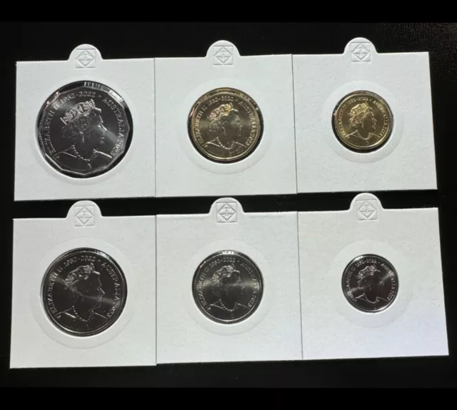 2023 Royal Australian Mint - Six Coin Uncirculated Set MEMORIAL OBVERSE