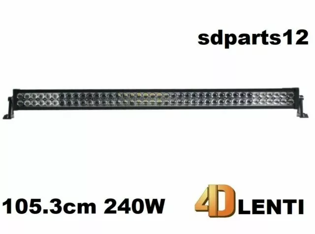 105 cm 240W Barre D'Éclairage LED 4D Faisceau Combiné Rampe de Travail Auto 4x4
