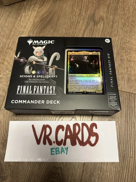 ENGLISH] Magic The Gathering: Final Fantasy Collector Commander Deck Scions and Spellcraft