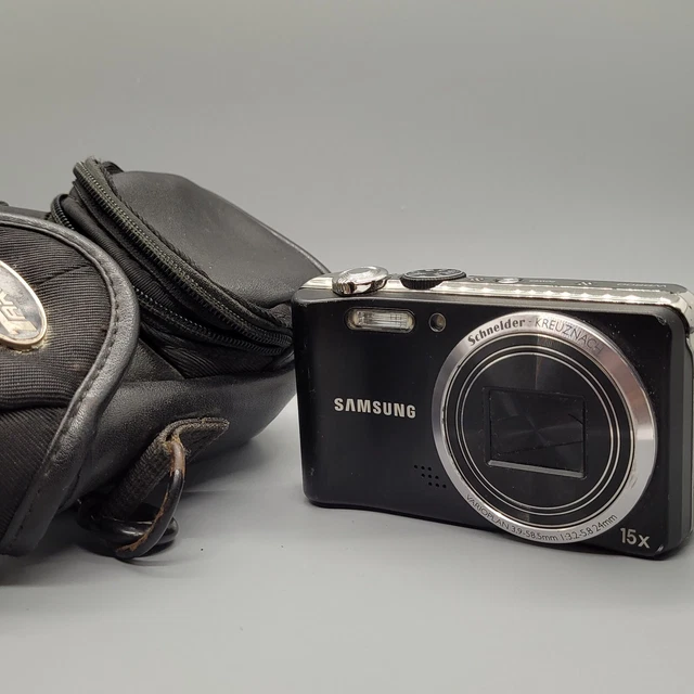 Samsung WB600 12.0MP Compact Digital Camera Black Tested