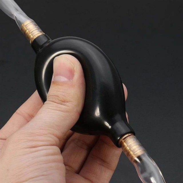 Potable 200cc 5L/min Manual Car Siphon Pump Pipe Oil Extractor Liquid