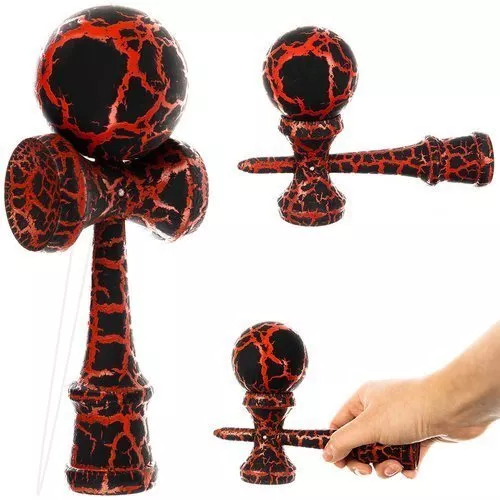 Geschicklichkeitsspiel Holzspielzeug Schnur Ball Kendama Holz-Spielzeug