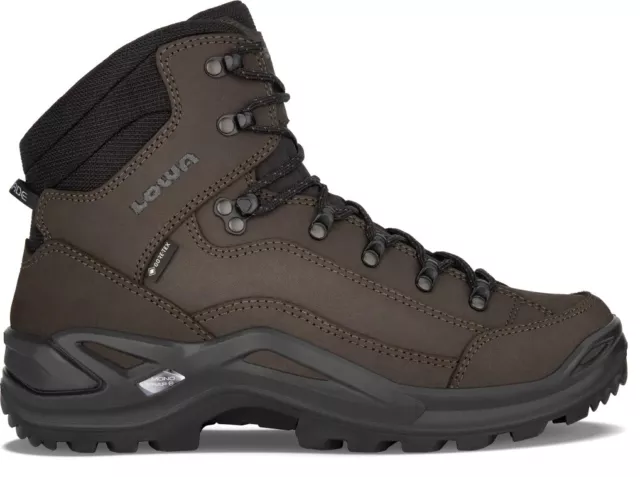 LOWA Renegade GTX Mid  Gore-TEX Herren Dunkelbraun/Schwarz Größe wählbar NEUWARE