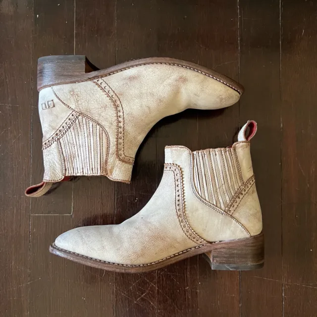 Bedstu Leather Booties Size 7