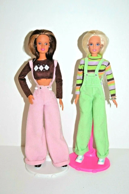 COOL COLORS TERESA Skipper Barbie Dolls Extreme Green Perfect