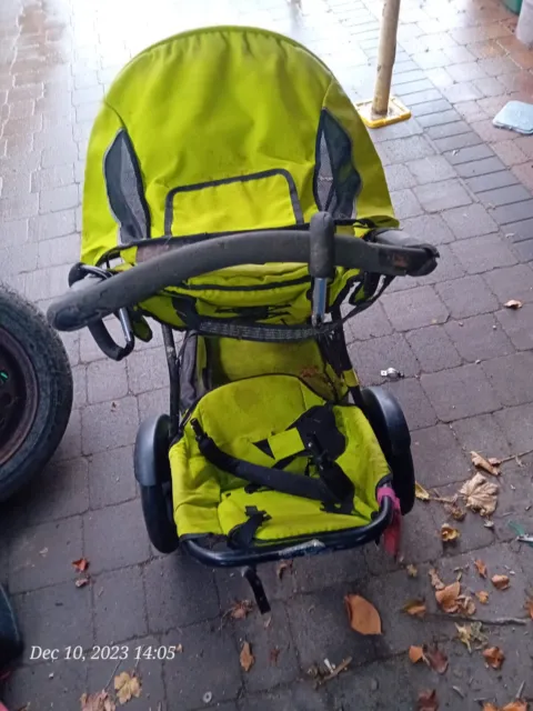 Phil And Teds Sport  Pram Pushchair Double With Rain Cover And Cocoon