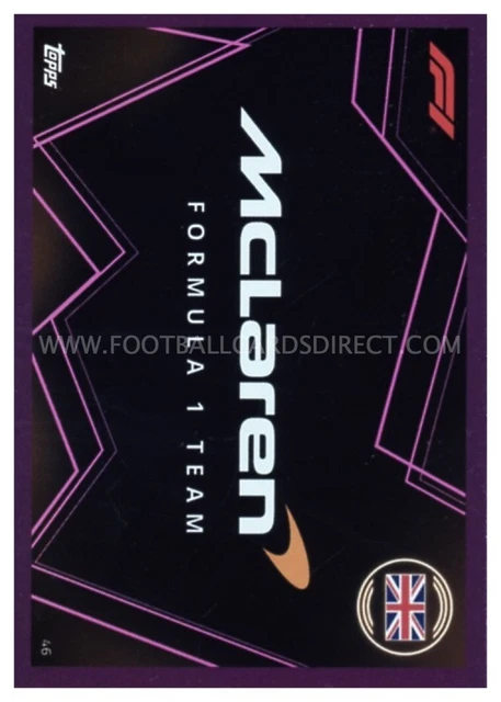 #046 Team Logo (Mclaren) Parallel Turbo Attax 2023
