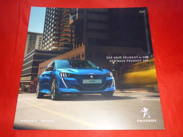 PEUGEOT 208 Like Active Allure GT Prospekt Brochure + Preisliste Pricelist 2019