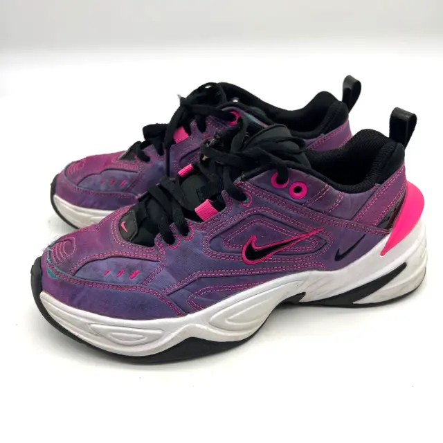 Nike Women's Athletic Shoes Size 6US Purple Iridescent M2K Tekno Sneakers