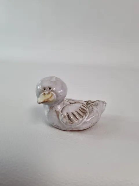 ceramic small duck ornament figurine