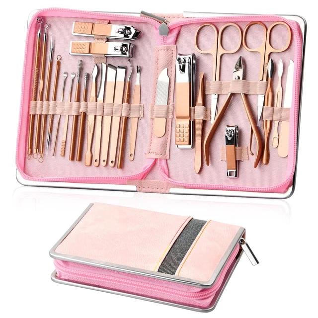 Kit Manucure Pédicure 9 Pièces Professionnel En Acier - Confort Et Précision