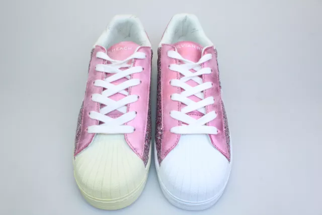 Scarpe bambina SILVIAN HEACH KIDS 39 EU sneakers rosa pelle glitter DR521-39