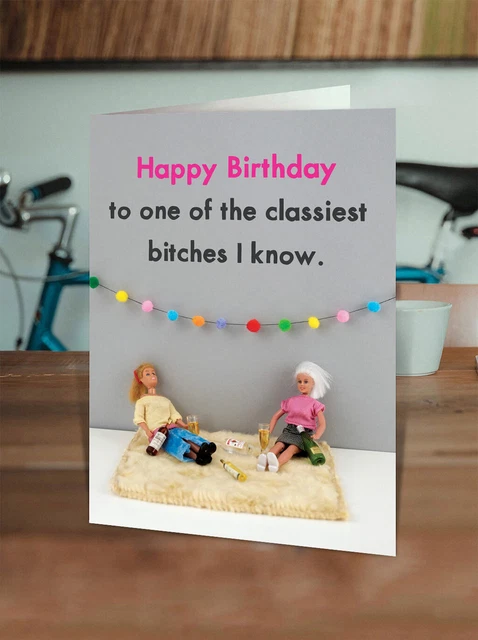 Biglietto Di Auguri Divertente Per Adulti – Cheeky Cards Happy Birthday Banter – Scherzo Maleduto, Formato A5 Con Busta