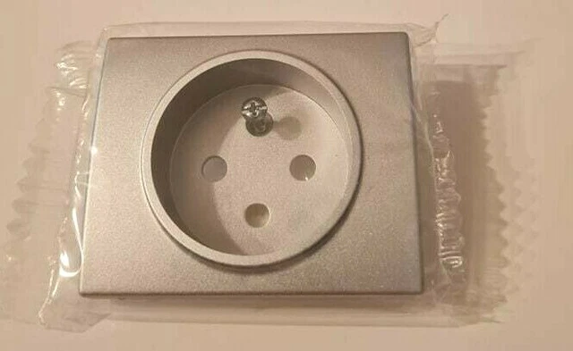 Legrand Sagane Alumide Enjoliveur de prise 2p +terre réf 87540 ou 875