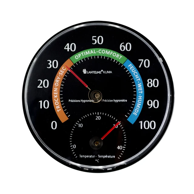 Produktbild von DIGITALES TEMPERATUR-FEUCHTIGKEITSMESSGERÄT INDOOR Outdoor Thermometer Hygrometr 197148593455