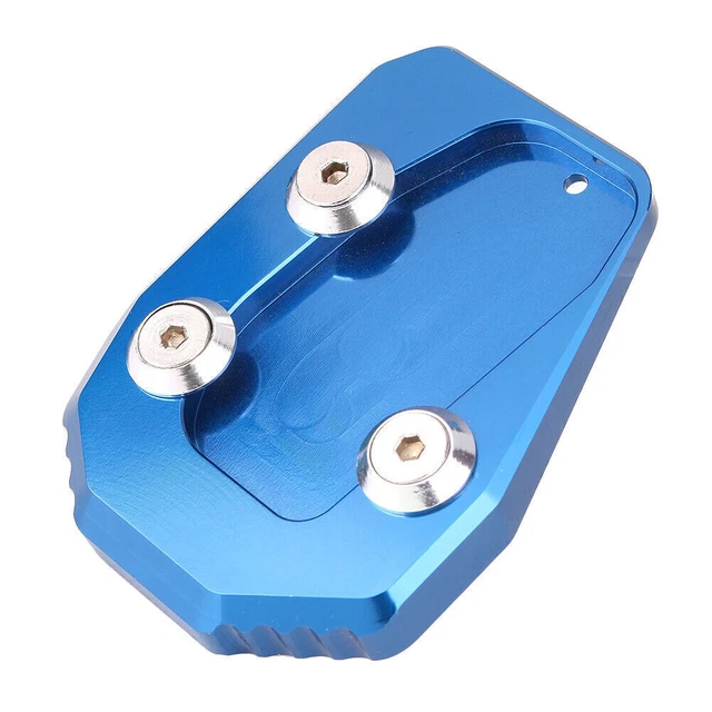 Cavalletto Laterale Per G310GS G310R G310 R GS 2017 2018 Moto CNC In Alluminio Cavalletto Piede Cavalletto Laterale Estensione Pad Piastra Di Supporto Ingrandire Pad Piastra Di Supporto(Silver A