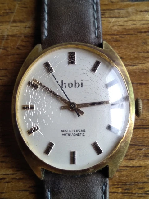 Montre Vintage EMA Mécanique.Plaquée Or- 15 Rubis – Années 50 - Montres & Bijoux
