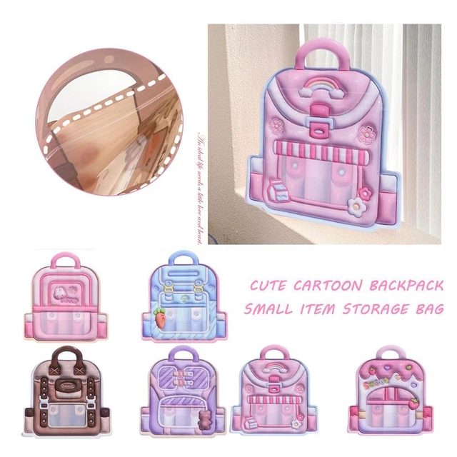 SAC À DOS de dessin animé mignon, sac de rangement pour petits objets New V3 EUR 1,58 - FR SAC À DOS de dessin animé mignon, sac de rangement pour petits objets New V3 EUR 1,58 - FR