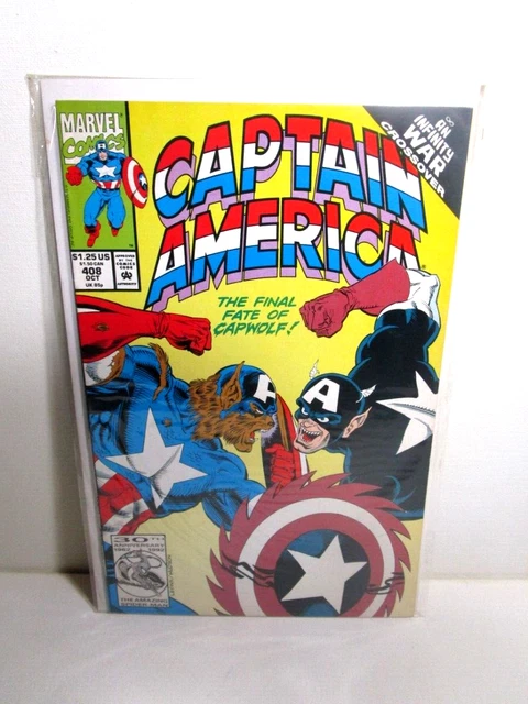 CAPTAIN AMERICA #408 Infinity War (direct)(1992 MARVEL Comics) Bagged Boarded~~