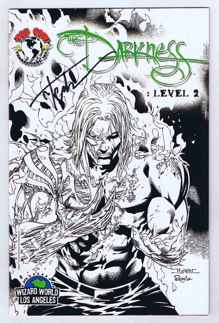 Darkness Level #2 Wizard World LA Variant NM- Signed w/COA Tyler Kirkham 2007