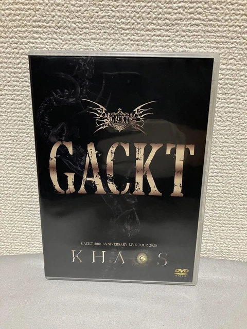 GACKT DVD LIVE Tour 2002 The Waning Moon Holy Night Melody